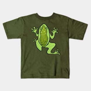 Emerald frog Kids T-Shirt